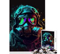 Jigsaw Puzzles for Adults 1000 Hazard Suit Operator Home Decoration Toys Secret Santa Gifts Brain Teaser Game Every Piece Is Unique - Size 38x26cm