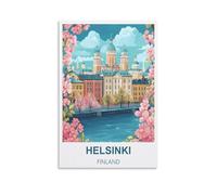 Jigsaw Puzzles for Adults 1000 Helsinki Finland 1000 Piece Puzzle Challenging Game for The Whole for Women,Gifts for Men 38x52cm