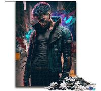 Jigsaw Puzzles for Adults 1000 Hero of The Night Made of Wood, Making It A Great Gift for Family Fun 50x75cm for Home Decor, Brain Training