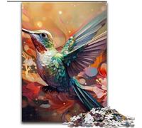 Jigsaw Puzzles for Adults 1000 Hummingbird Art Difficult Puzzles for Adults size 50x75cm Home Decor Brain Teaser Game for Teenagers & Family Interaction