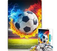 Jigsaw Puzzles for Adults 1000 Ice And Fire Basketball Adult Jigsaw,learning Educational Is Ideal As A Gift for The Whole Family 26x38cm