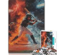 Jigsaw Puzzles for Adults 1000 Ice Hockey Puzzles,Challenging Game Gifts for Is Ideal As A Gift for The Whole Family 38x26cm