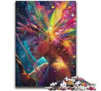 Jigsaw Puzzles for Adults 1000 Indian Princess Puzzles for Adults,Learning Educational Toys Family Games Unique Birthday And Gifts (75x50cm)