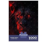 Jigsaw Puzzles for Adults 1000 Inferno Eyes of The Lion Jigsaw for Adults Relaxing Games Pattern Assembly Gifts for Friends And Family 70x50cm/1000pcs