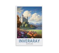 Jigsaw Puzzles for Adults 1000 Inveraray Scotland 1000 Piece Puzzle Challenging Game for The Whole for Women,Gifts for Men 50x70cm