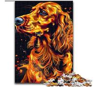 Jigsaw Puzzles for Adults 1000 Irish Setter Dog Art Puzzle for Teenagers, Couples, And Friends for Birthdays, Christmas (size : 26x38cm)