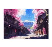 Jigsaw Puzzles for Adults 1000, Japan Jigsaw Puzzles for Adults, Landscape Jigsaws Puzzle Game, Wooden Puzzle with Exquisite Packaging Box, Gift for Women, Christmas, Challenge High Difficulty G-42