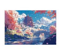 Jigsaw Puzzles for Adults 1000, Japan Jigsaws 1000 Pieces for Adults, Impossible Jigsaws Puzzle Challenging Game for The Whole, Wooden Jigsaw Puzzles for Gifts for Women, Decor Theme:Landscape -2392