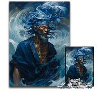 Jigsaw Puzzles for Adults 1000 Japanese Fantasy Warrior Jigsaw Puzzles for Adults Intricate Design for Teenagers DIY Decor And BrainBoosting Fun 1000 PCS(75x50cm)