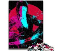 Jigsaw Puzzles for Adults 1000 Japanese Female Ninja Warrior Adult Jigsaw,learning Educational Is Ideal As A Gift for The Whole Family (26x38cm)