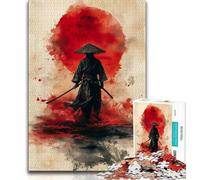 Jigsaw Puzzles for Adults 1000 Japanese Style Ninja Puzzles for Adults,Stress Reliever Difficult Challenge Suitable for Desktop Decoration (size 38x26cm)