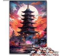 Jigsaw Puzzles for Adults 1000 Japanese Temple Puzzles 1000 Pieces for Adults for Teenager & Family Fun, size : 26x38cm