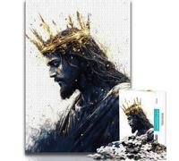 Jigsaw Puzzles for Adults 1000 Jesus 1000 Pieces for Adults,Learning Educational Toys Family Games Gifts for Friends And Family (size 75x50cm)
