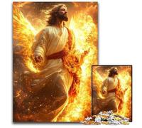 Jigsaw Puzzles for Adults 1000 Jesus Cardboard Puzzles for Teenagers, Couples, And Friends for Birthdays, Christmas 26X38CM