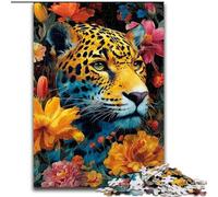 Jigsaw Puzzles for Adults 1000 Jigsaws Animal Leopard, Suitable for People Aged 14 And Above Challenging To Complete But Fun And Humorous Great Gift (Size 50x75cm)