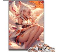 Jigsaw Puzzles for Adults 1000 Jigsaws Anime Elf Girl,Educational Family Game Wall Decoration Unique Birthday And Xmas Gifts 38x52cm