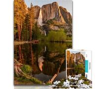 Jigsaw Puzzles for Adults 1000 Jigsaws Beautiful Mountain River,Educational Games Home Decoration for Is Ideal As A Gift for The Whole Family 50x75cm