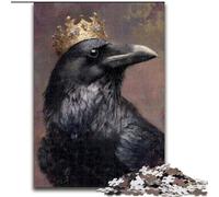 Jigsaw Puzzles for Adults 1000 Jigsaws Black Crow Challenging Game And Family Play Wall Decoration Unique Birthday And Xmas Gifts (size 26x38cm)