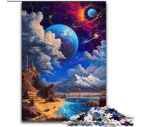 Jigsaw Puzzles for Adults 1000 Jigsaws Blood Moon, Educational Toys for Is Ideal As A Gift for The Whole Family for And 14 Years Old (size 26x38cm)