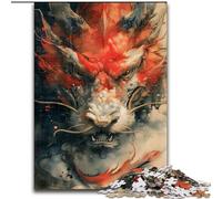 Jigsaw Puzzles for Adults 1000 Jigsaws Chinese Dragon, Family Entertainment Toys Is Ideal As Gifts for The Whole Family for 14+ (Size 26x38cm)
