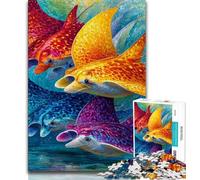 Jigsaw Puzzles for Adults 1000 Jigsaws Colorful Ray,Educational Games Home Decoration Birthday Present,Gifts,Wall Art (38x26cm)