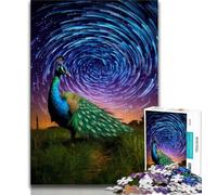 Jigsaw Puzzles for Adults 1000 Jigsaws Colourful Art Peacock,Help The Brain Exercise Addictive Toys to Cultivate Patience Artists Collection,Fine Art 75x50cm