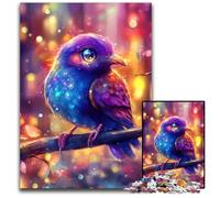 Jigsaw Puzzles for Adults 1000 Jigsaws Cute Sparrow Puzzle Learning Educational Toys,is Ideal As Gifts for The Whole Family for Ages 14+ 26X38CM