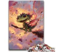 Jigsaw Puzzles for Adults 1000 Jigsaws Dinosaur Wizard Educational Games Home Decoration Educational Game for Birthday, Chrismas 50x75cm