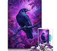 Jigsaw Puzzles for Adults 1000 Jigsaws Fantasy Crow,Educational Games Home Decoration Birthday Present,Gifts,Wall Art (75x50cm)