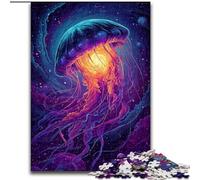 Jigsaw Puzzles for Adults 1000 Jigsaws Galaxy Jellyfish for Age 14 Years And over Beautiful Design GameBeautiful Design Game Great Gift (size 26x38cm)