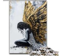 Jigsaw Puzzles for Adults 1000 Jigsaws Golden Angel, Suitable for People Aged 14 And Above Challenging To Complete But Fun And Humorous Great Gift (Size 26x38cm)