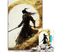 Jigsaw Puzzles for Adults 1000 Jigsaws Golden Knights,Educational Family Game Wall Decoration Unique Birthday And Xmas Gifts 75x50cm