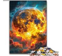 Jigsaw Puzzles for Adults 1000 Jigsaws Golden Moon, Family Game for And Unique Home Decor And Gifts for Age 14 (Size 26x38cm)