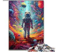 Jigsaw Puzzles for Adults 1000 Jigsaws I Am in Space, Decompressing Intellectual Educational Toy Birthday Present, Gifts, Wall Art (Size 26x38cm)