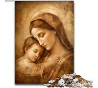Jigsaw Puzzles for Adults 1000 Jigsaws Jesus, Decompressing Intellectual Educational Toy Is Ideal As Gifts for The Whole Family 26x38cm
