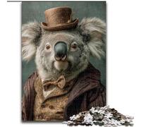 Jigsaw Puzzles for Adults 1000 Jigsaws Koala Noble, for And 14 Years And over for Educational Game Challenge Toy Gift for Birthdays 50x75cm