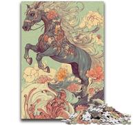 Jigsaw Puzzles for Adults 1000 Jigsaws Magic Horse, Elephant Toy Intellectual Game Birthday Present, Gifts, Wall Art for Ages 14+ 26X38CM