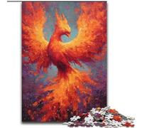 Jigsaw Puzzles for Adults 1000 Jigsaws Magic Phoenix, Analysis And Logic with Fully Interlocking Randomly Shaped Pieces for And Age 14 Years Up (Size 26x38cm)