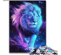 Jigsaw Puzzles for Adults 1000 Jigsaws Mysterious Lion, Suitable for People Aged 14 And Above Challenging To Complete But Fun And Humorous Great Gift (Size 26x38cm)