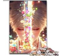 Jigsaw Puzzles for Adults 1000 Jigsaws Mysterious Ninja Samurai, for Educational Game Challenge Toy Enhance Memory for Age 14 (Size 50x75cm)