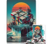 Jigsaw Puzzles for Adults 1000 Jigsaws Mysterious Sculpture Art,Help The Brain Exercise Addictive Toys to Cultivate Patience Artists Collection,Fine Art 75x50cm