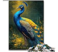 Jigsaw Puzzles for Adults 1000 Jigsaws Peacock Art, Learning Educational for Is Ideal As A Gift for The Whole Family (Size 26x38cm)