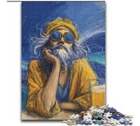 Jigsaw Puzzles for Adults 1000 Jigsaws People on Vacation, for And 14 Years And over for Educational Game Challenge Toy Gift for Birthdays 26x38cm