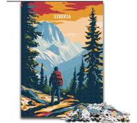 Jigsaw Puzzles for Adults 1000 Jigsaws Siberian Trek Challenging Game And Family Play for Is Ideal As A Gift for The Whole Family (50x75cm) 1000pcs