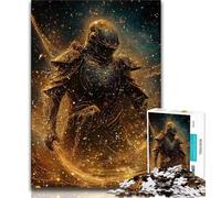 Jigsaw Puzzles for Adults 1000 Jigsaws Space Knight,Family Activity Fun at Home Activities,Birthday Present,Travel Gifts 38x26cm