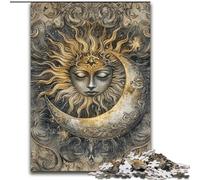 Jigsaw Puzzles for Adults 1000 Jigsaws Sun And Moon, Learning Educational for Is Ideal As A Gift for The Whole Family (Size 26x38cm)