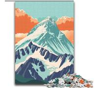Jigsaw Puzzles for Adults 1000 Jigsaws Sunset on Everest Challenging Game And Family Play for Is Ideal As A Gift for The Whole Family (38x52cm) 1000pcs