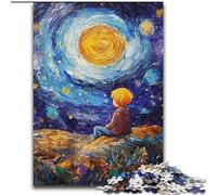Jigsaw Puzzles for Adults 1000 Jigsaws The Little Prince of The Night Sky, Elephant Toy Intellectual Game Birthday Present, Gifts, Wall Art for Ages 14+ (Size 26x38cm)
