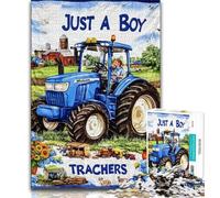 Jigsaw Puzzles for Adults 1000 Jigsaws Tractor Collage,Learning Educational Toys Family Games Suitable for Desktop Decoration 50x75cm
