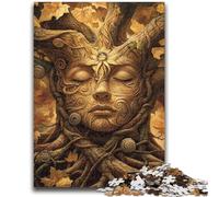 Jigsaw Puzzles for Adults 1000 Jigsaws Tree Man Help The Brain Exercise Addictive Toys to Cultivate Patience Perfect Decoration 26x38cm
